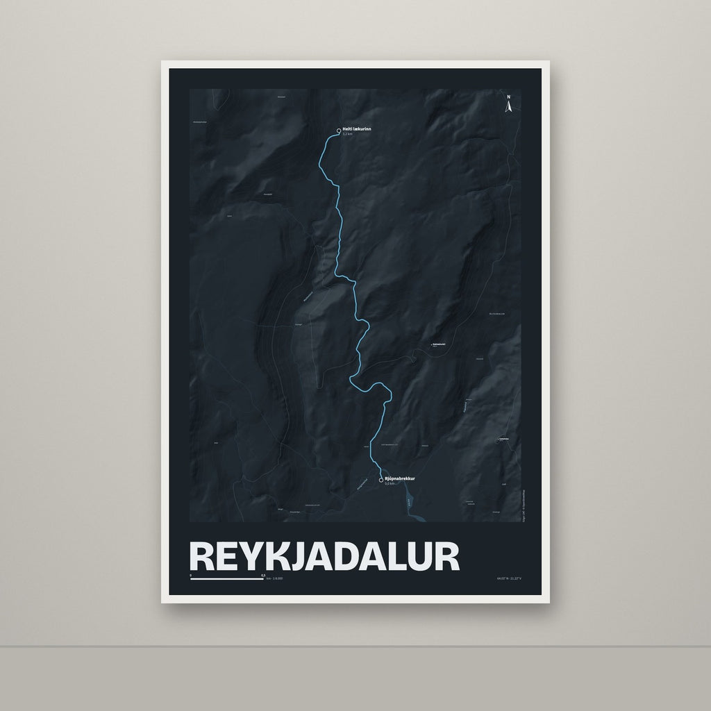 Reykjadalur – Nótt, blár
