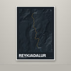 Reykjadalur – Nótt, okkurgulur
