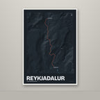Reykjadalur – Nótt, rauður
