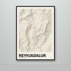 Reykjadalur – Sandur, lúpínufjólublár