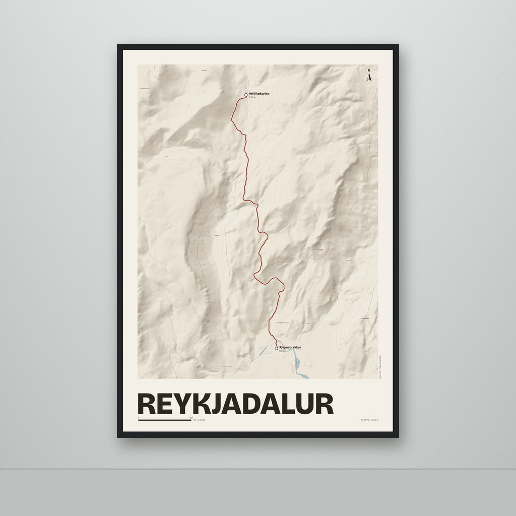 Reykjadalur – Sandur, rauður