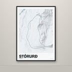 Stórurð – Ljóst, blár