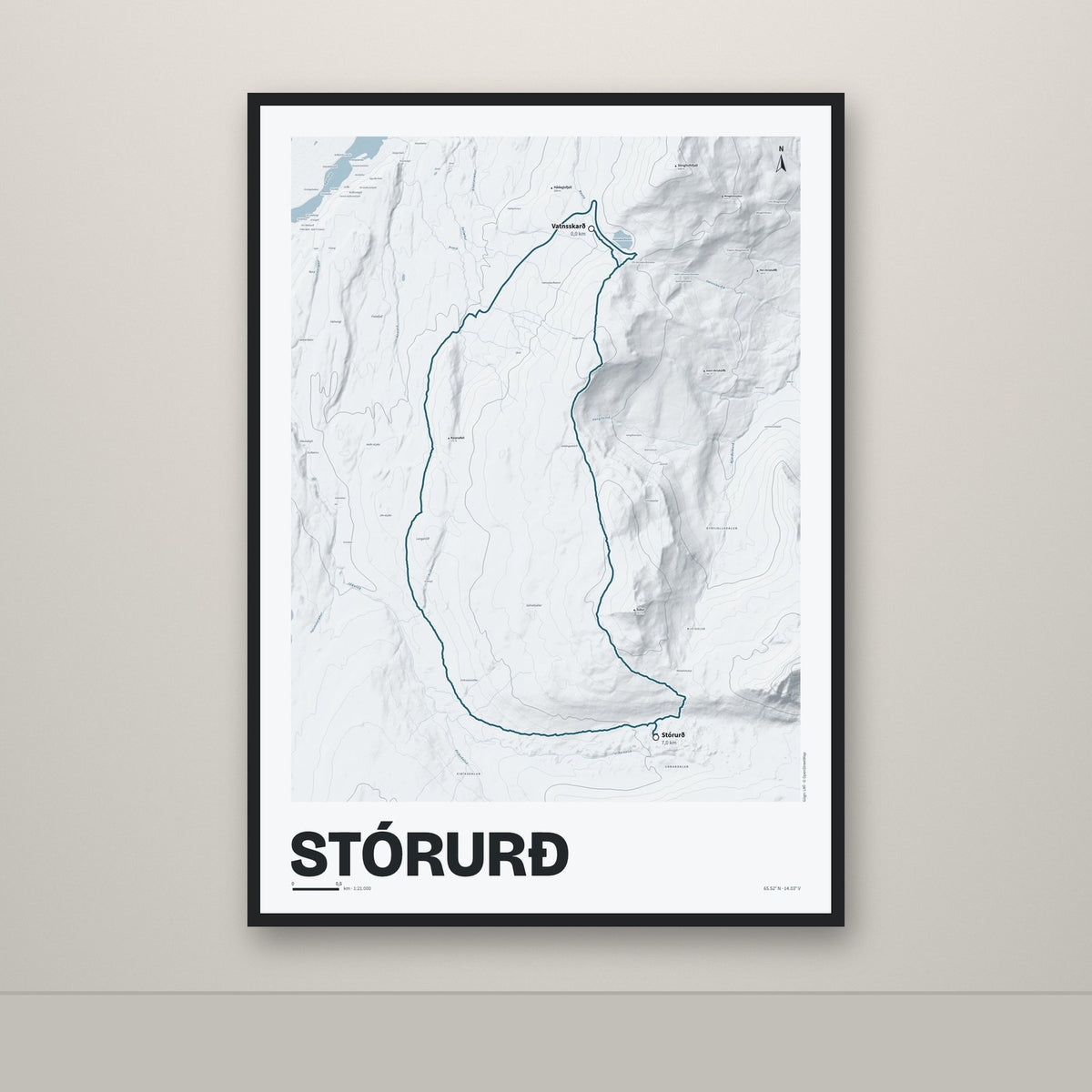 Stórurð – Ljóst, blár
