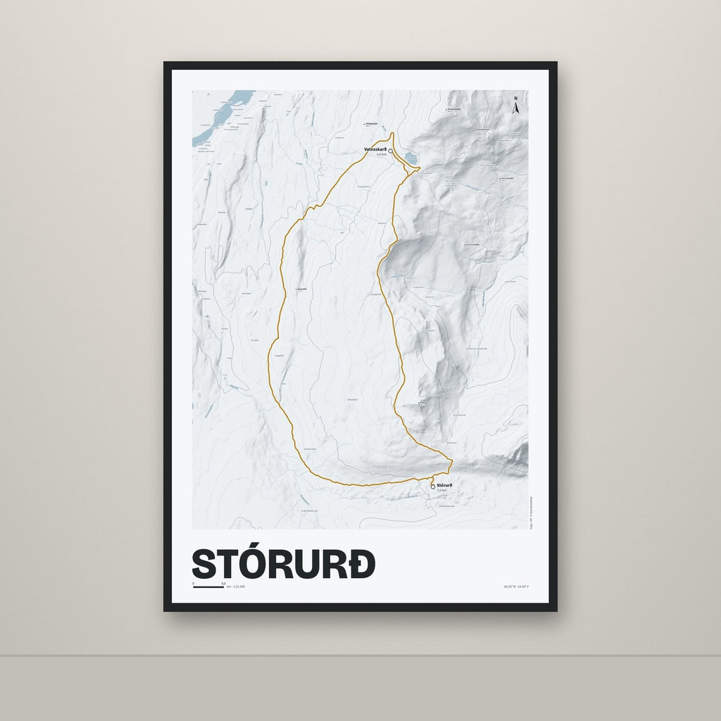 Stórurð – Ljóst, okkurgulur