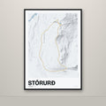 Stórurð – Ljóst, okkurgulur