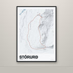 Stórurð – Ljóst, rauður