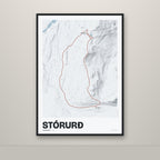 Stórurð – Ljóst, rauður