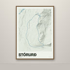 Stórurð – Mosi, blár