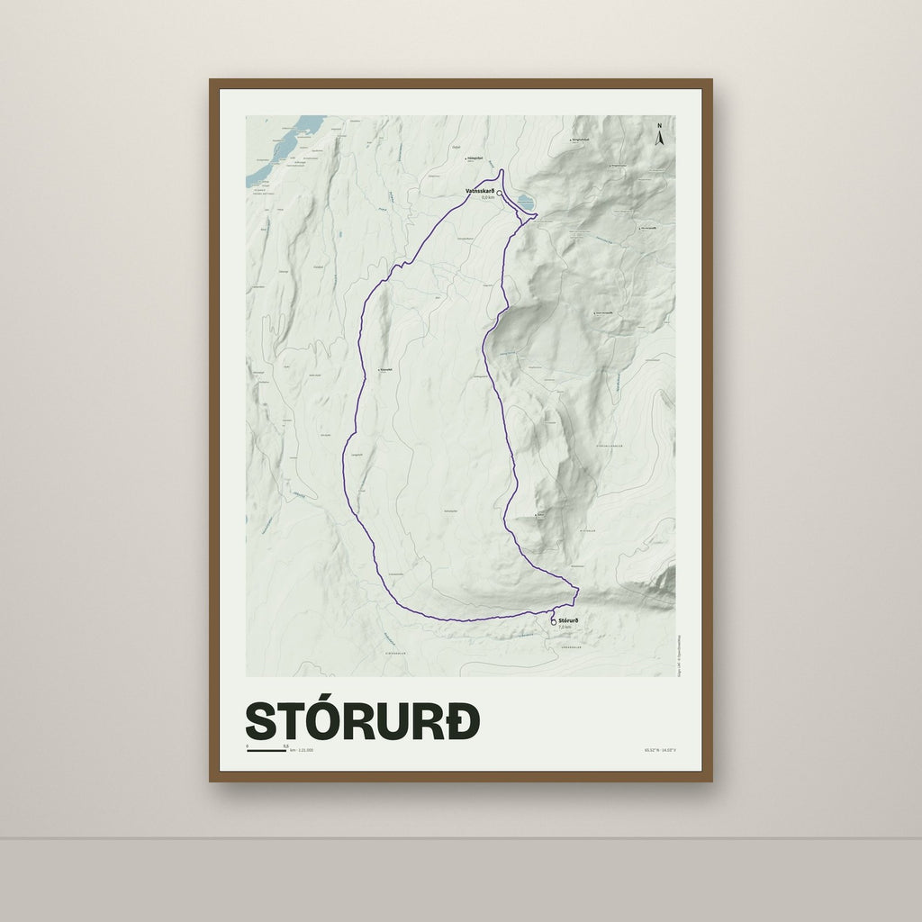 Stórurð – Mosi, lúpínufjólublár