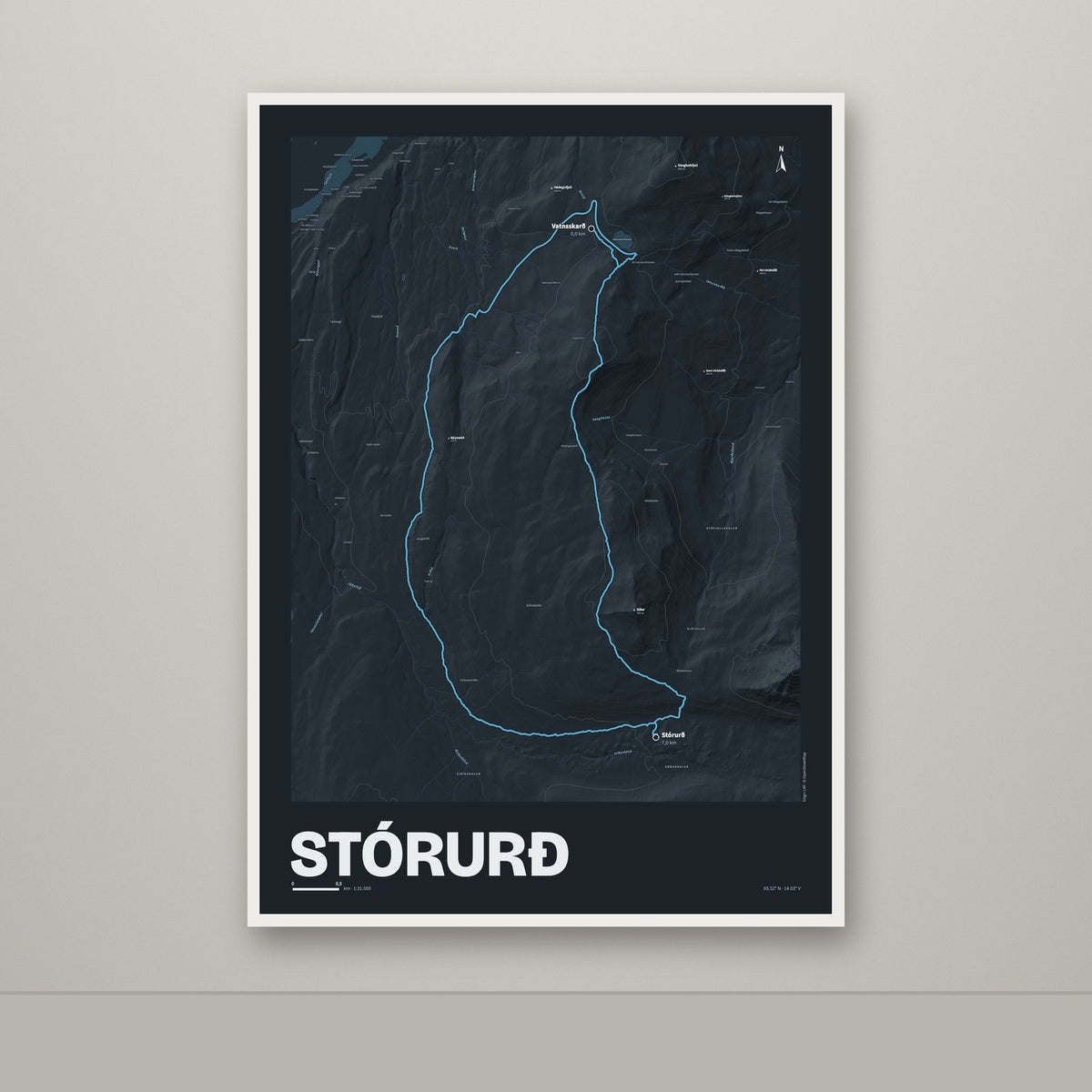 Stórurð – Nótt, blár