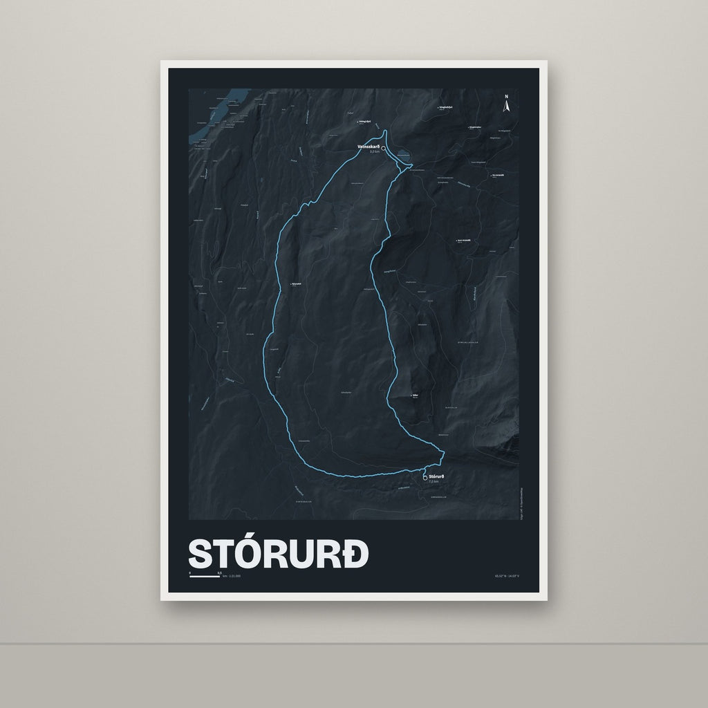 Stórurð – Nótt, blár