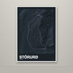 Stórurð – Nótt, lúpínufjólublár