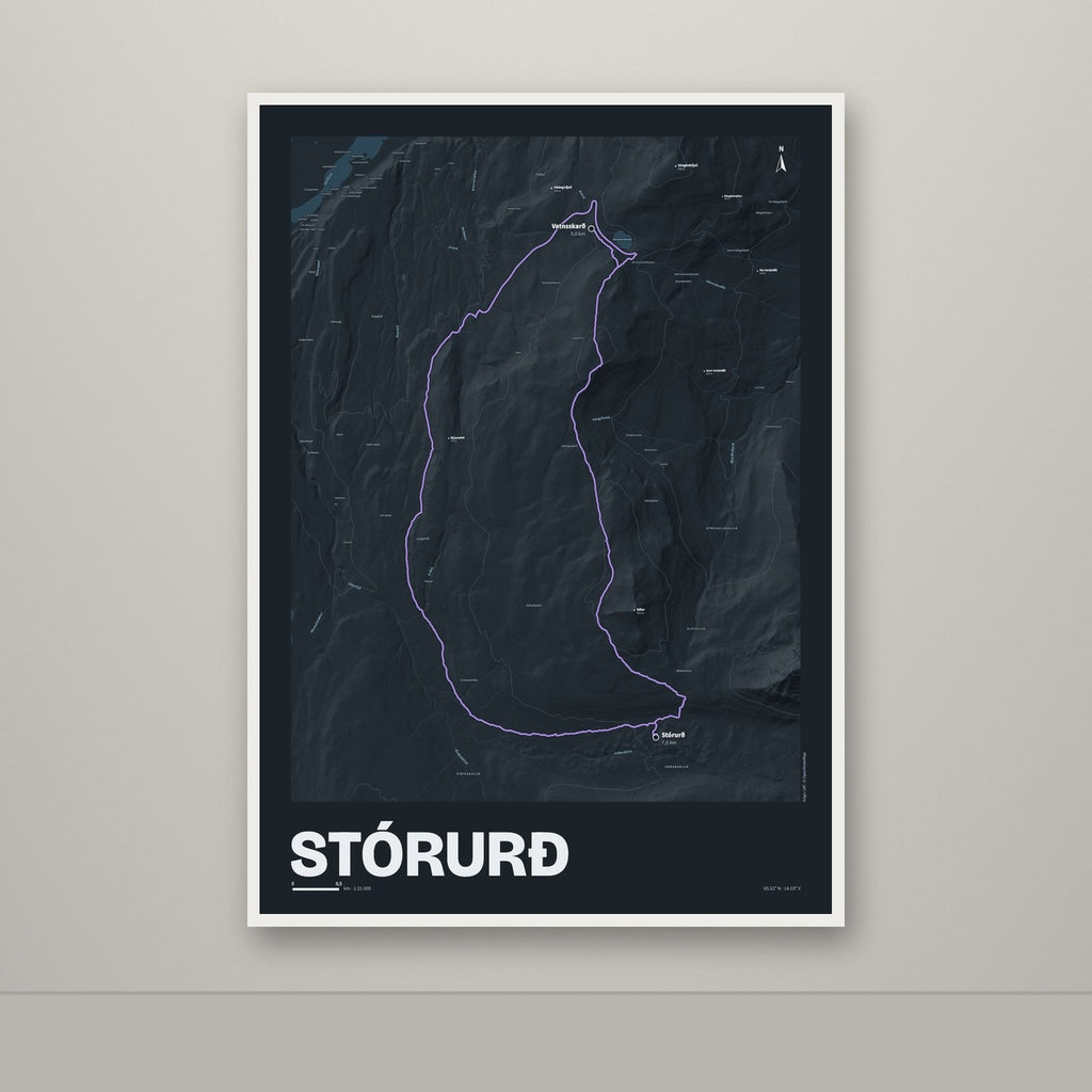 Stórurð – Nótt, lúpínufjólublár