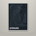 Stórurð – Nótt, lúpínufjólublár