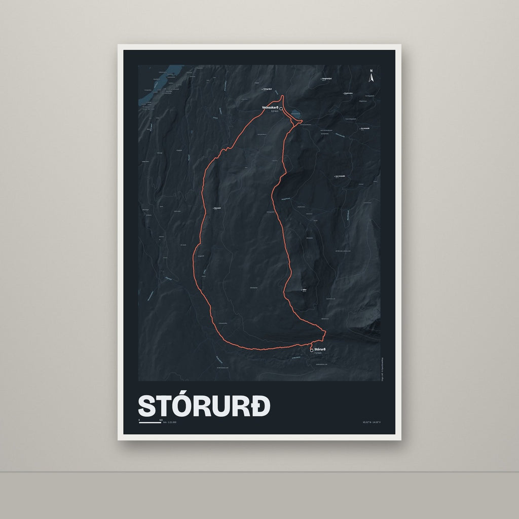 Stórurð – Nótt, rauður
