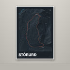 Stórurð – Nótt, rauður