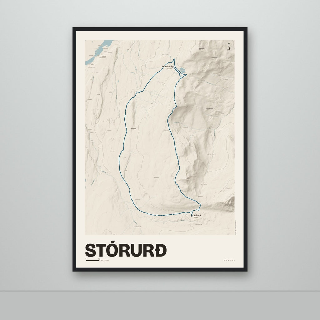 Stórurð – Sandur, blár
