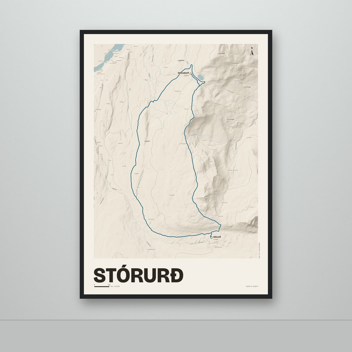 Stórurð – Sandur, blár