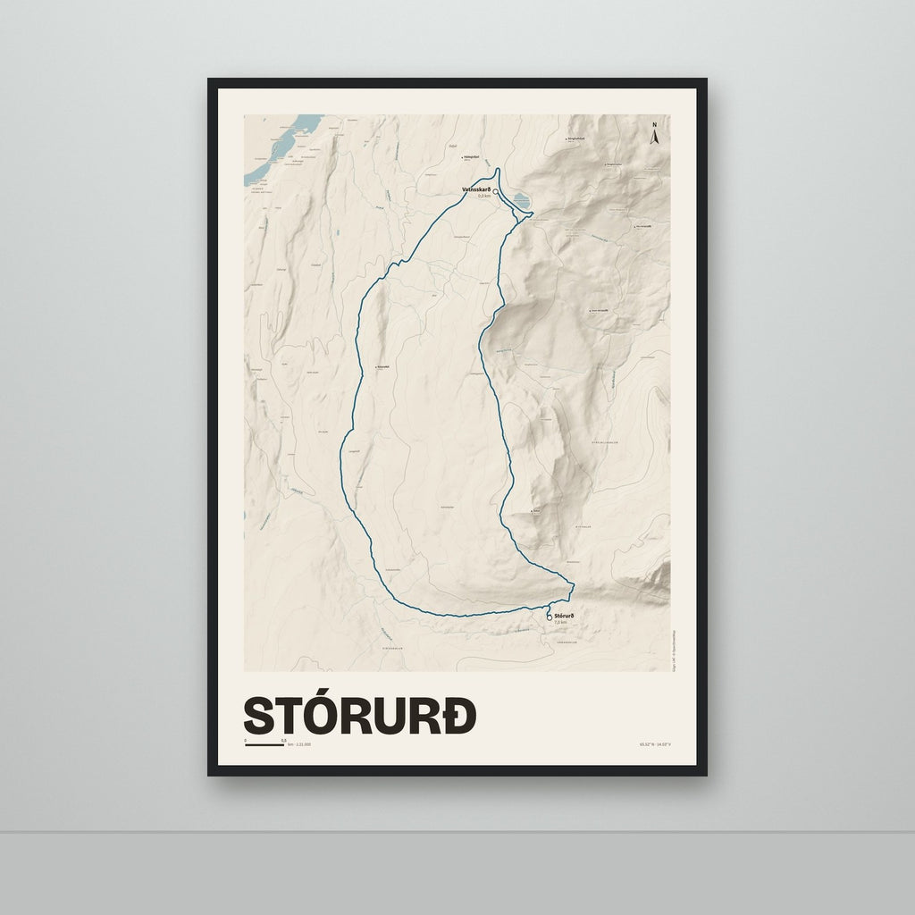 Stórurð – Sandur, blár