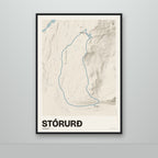 Stórurð – Sandur, blár