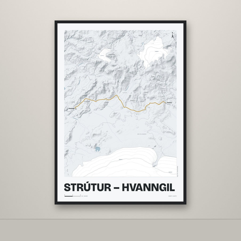Strútur – Hvanngil – Ljóst, okkurgulur