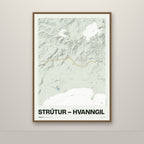 Strútur – Hvanngil – Mosi, okkurgulur