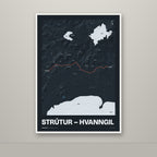 Strútur – Hvanngil – Nótt, rauður