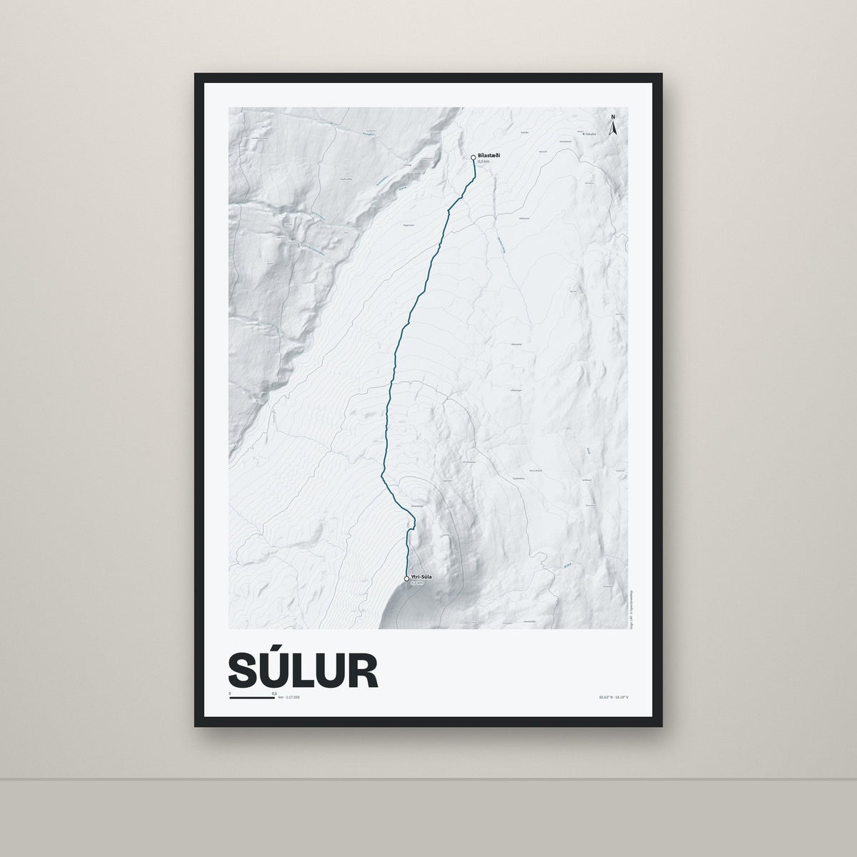 Súlur – Ljóst, blár