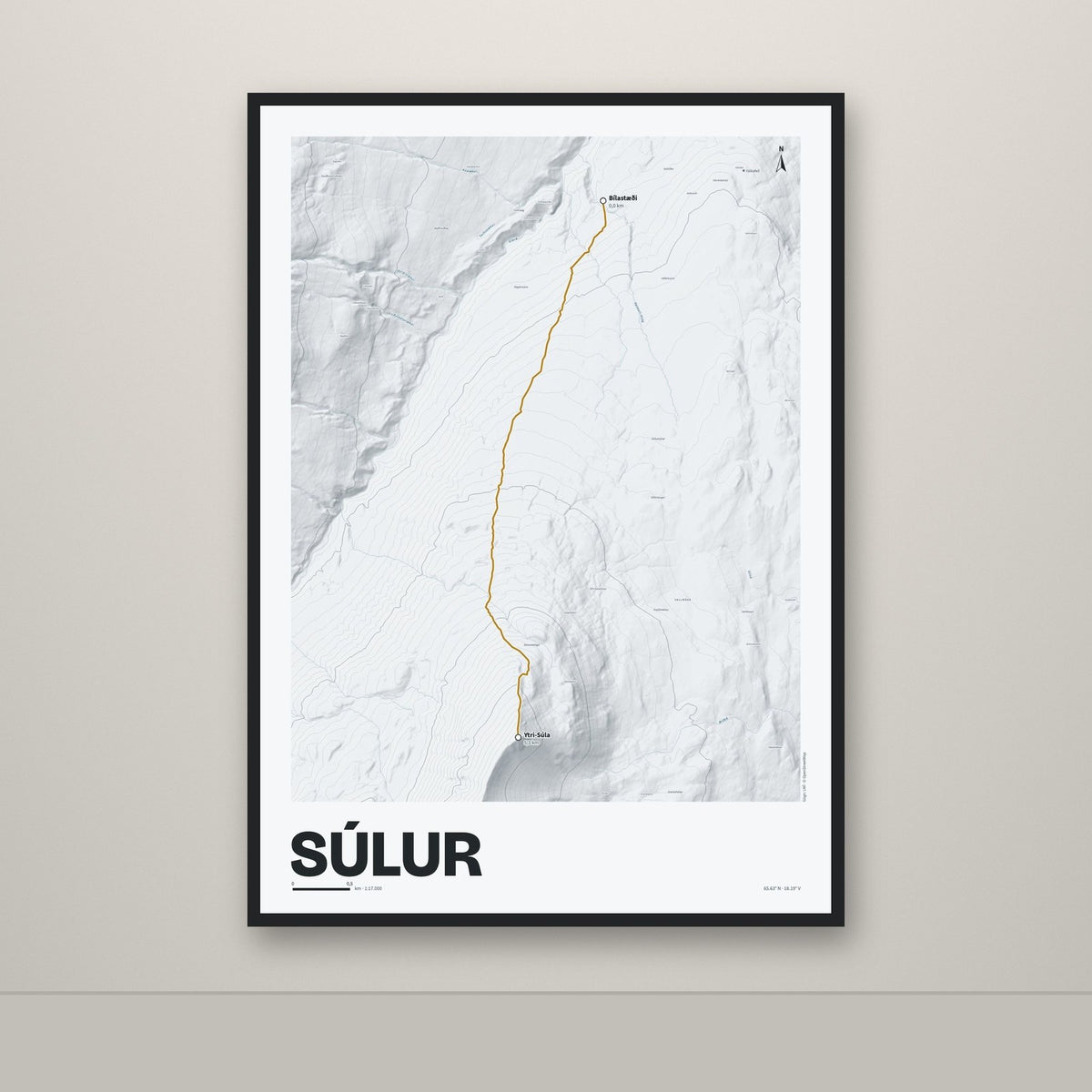 Súlur – Ljóst, okkurgulur