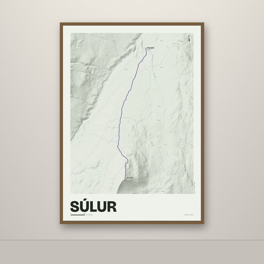 Súlur – Mosi, lúpínufjólublár