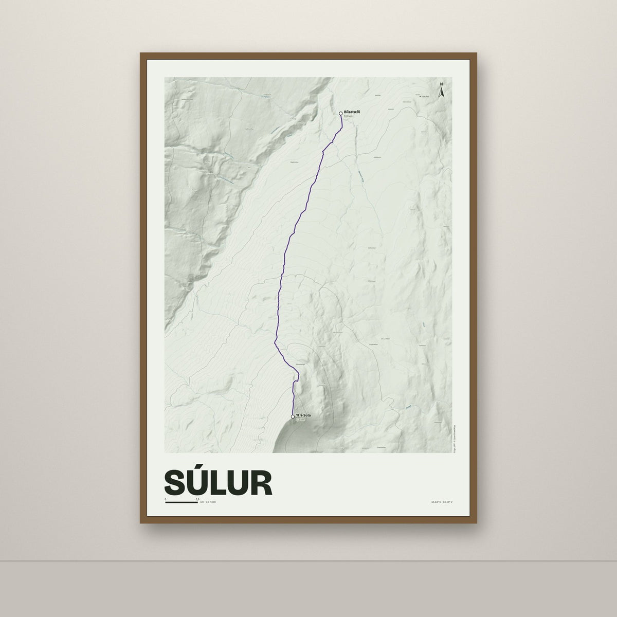 Súlur – Mosi, lúpínufjólublár