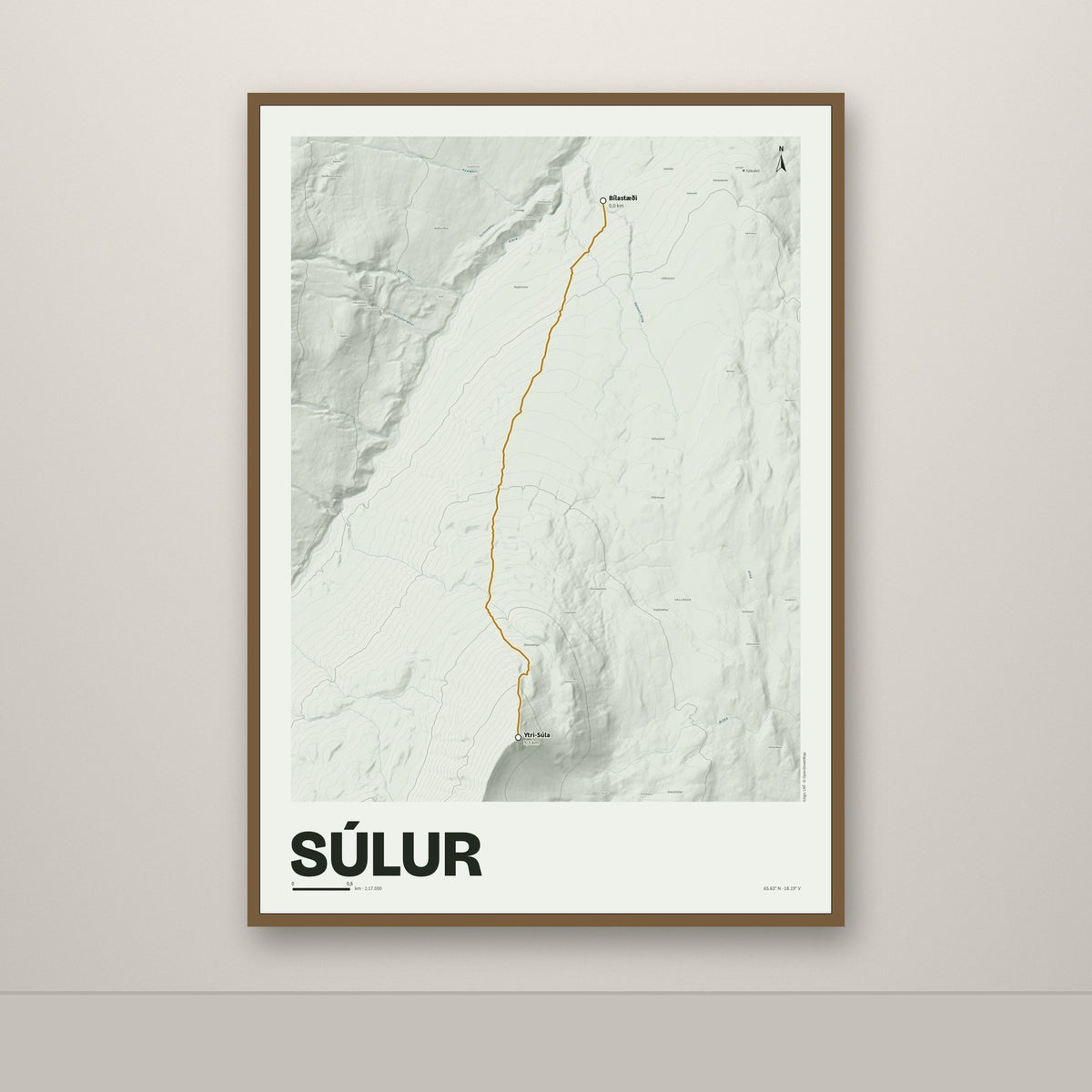 Súlur – Mosi, okkurgulur