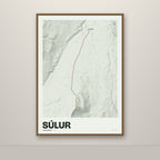 Súlur – Mosi, rauður