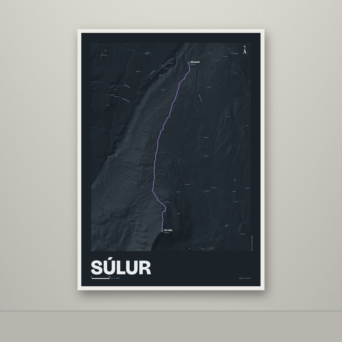 Súlur – Nótt, lúpínufjólublár