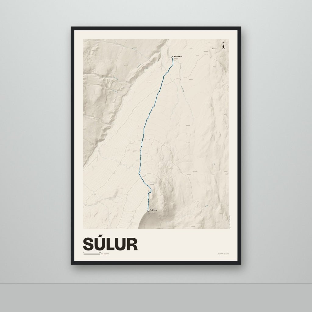 Súlur – Sandur, blár