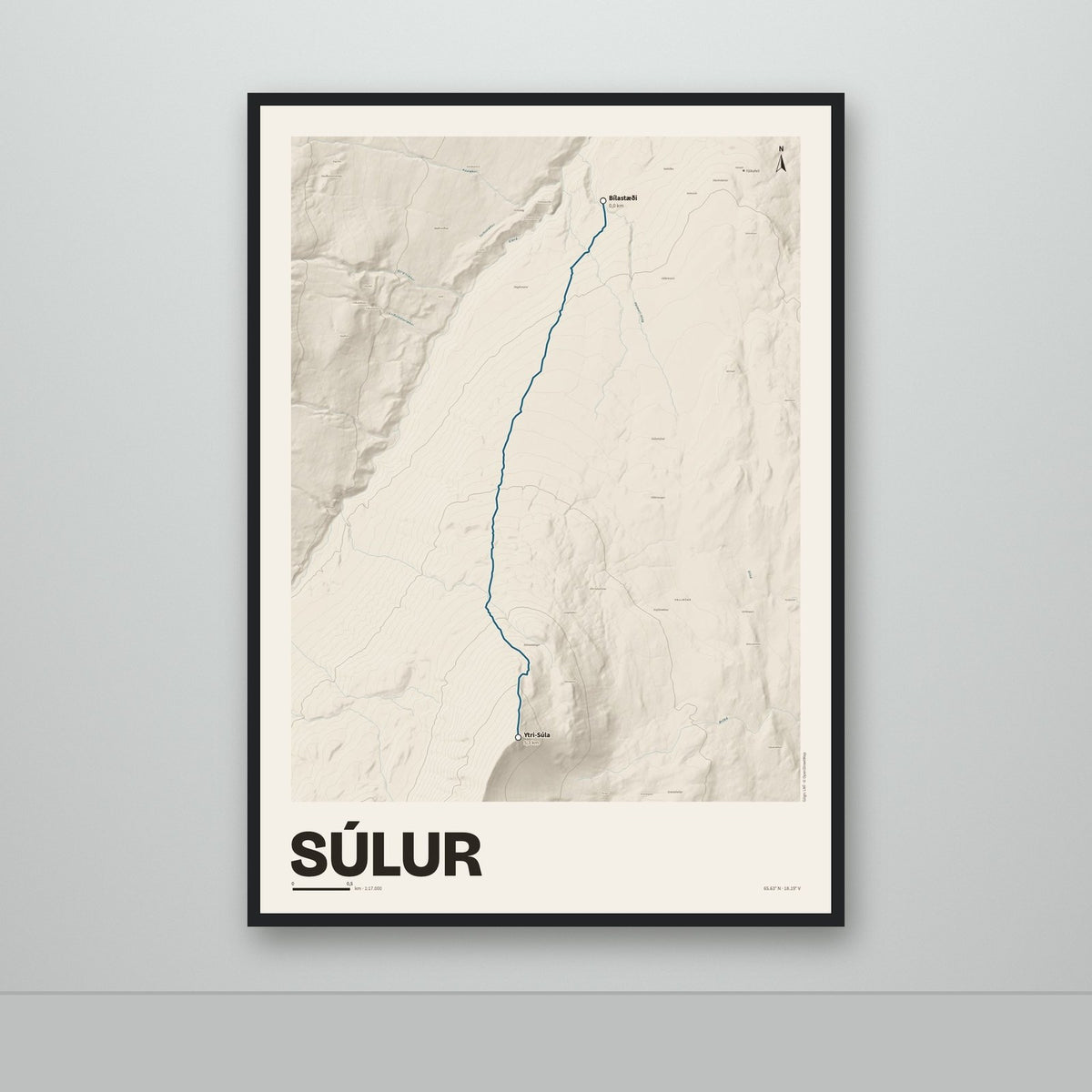 Súlur – Sandur, blár