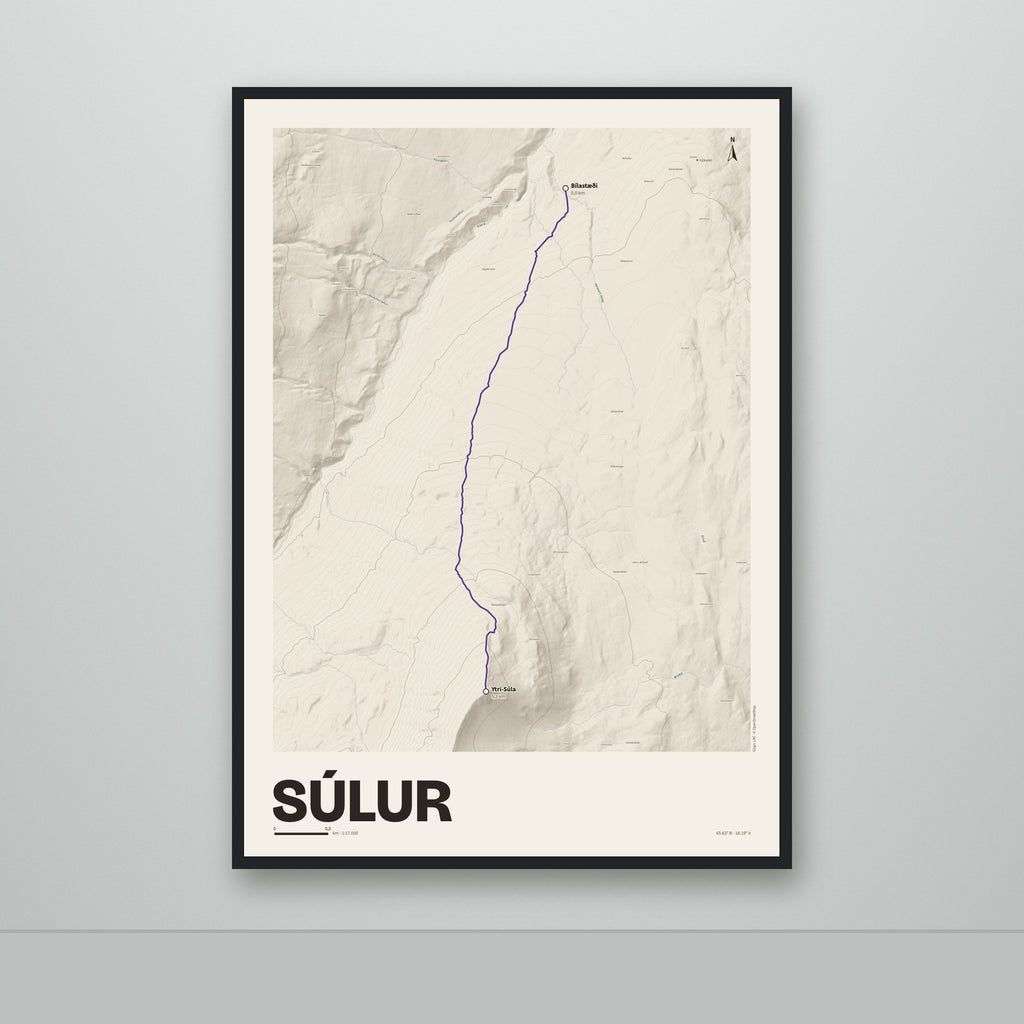 Súlur – Sandur, lúpínufjólublár