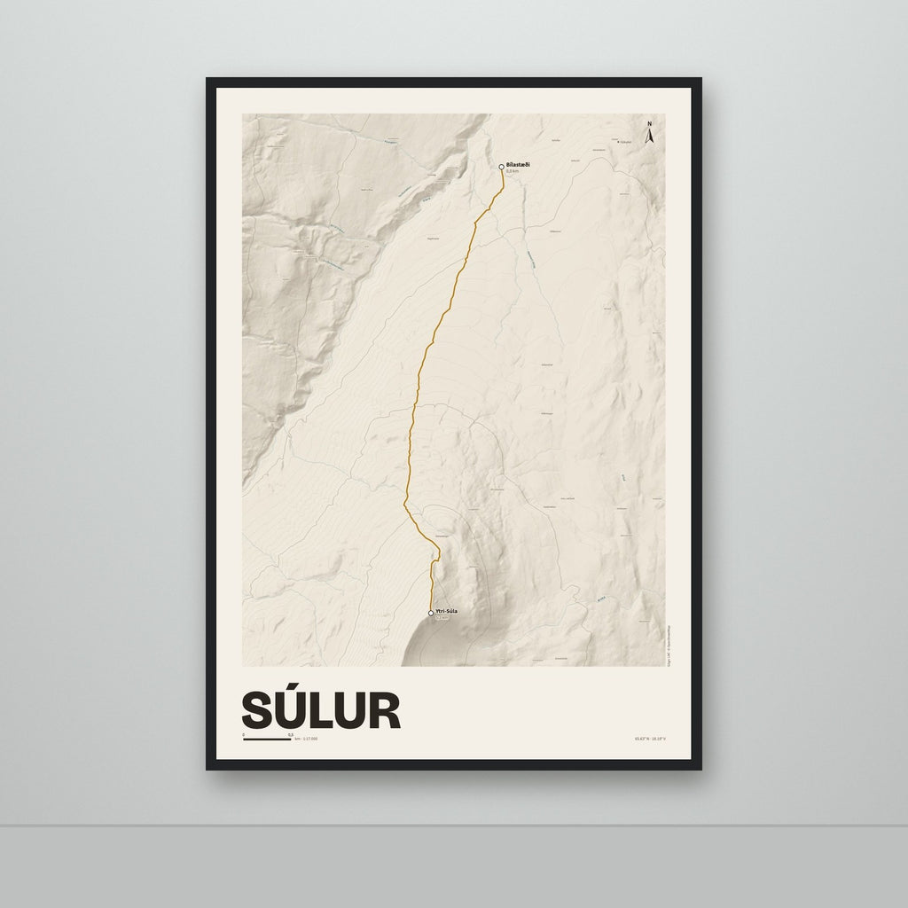 Súlur – Sandur, okkurgulur