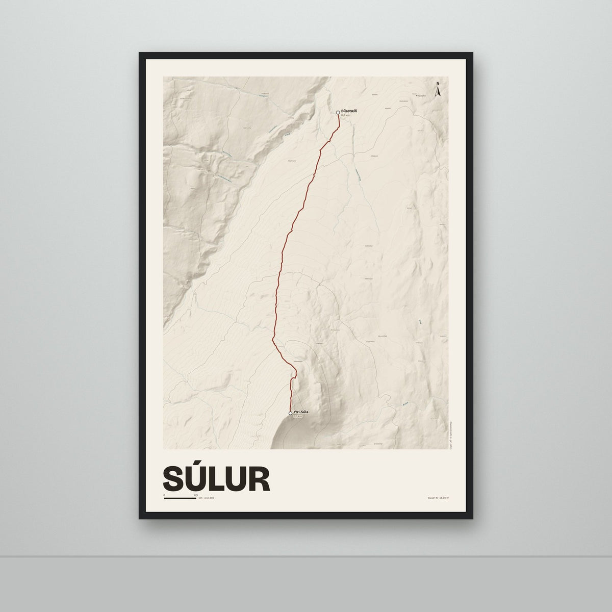Súlur – Sandur, rauður