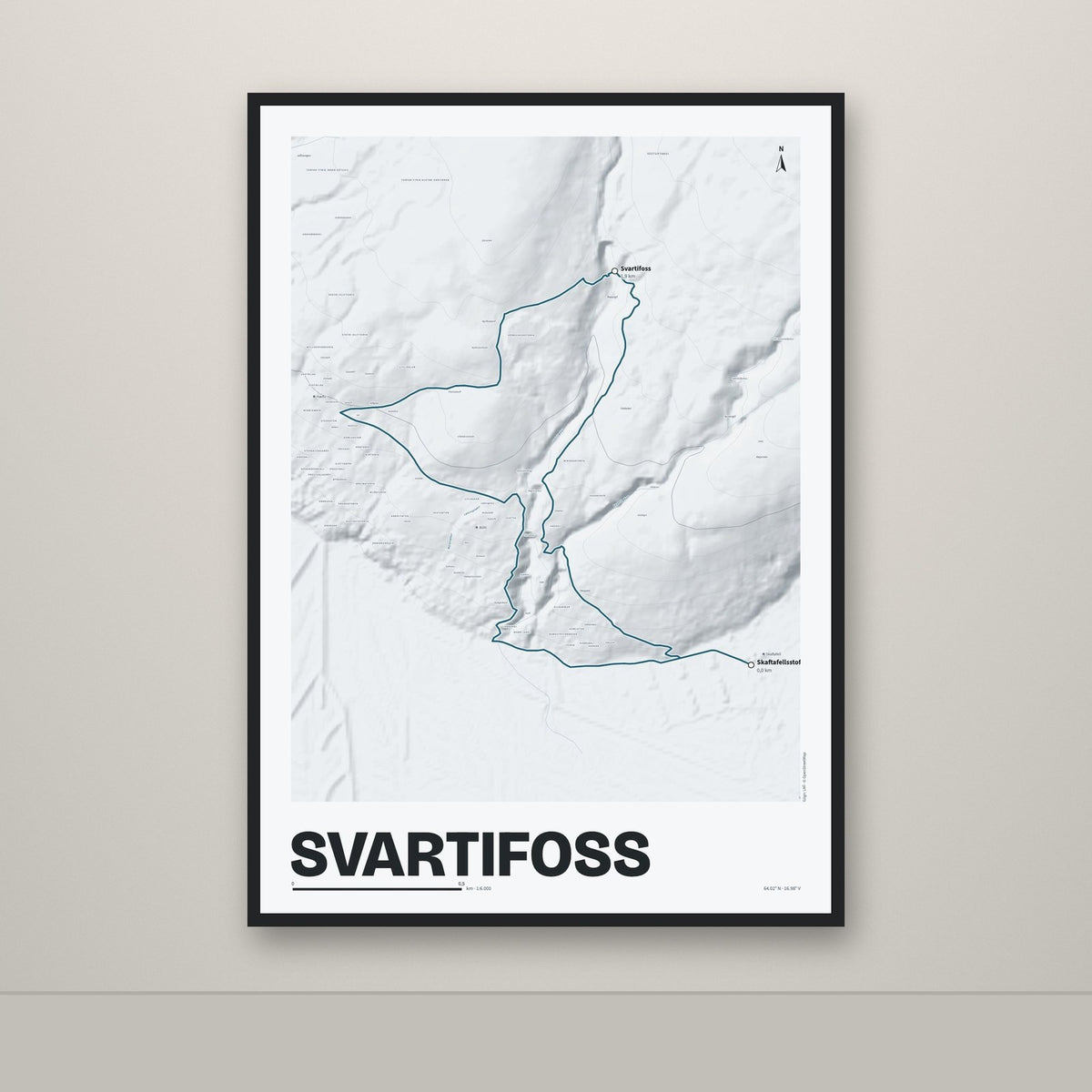 Svartifoss – Ljóst, blár