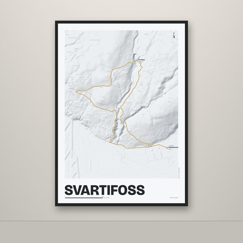 Svartifoss – Ljóst, okkurgulur