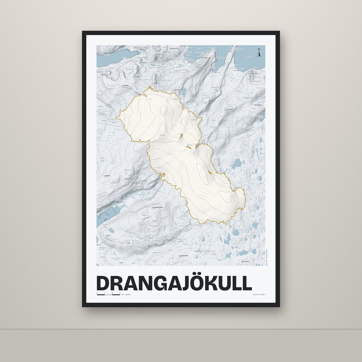 Drangajökull – Ljóst, okkurgulur