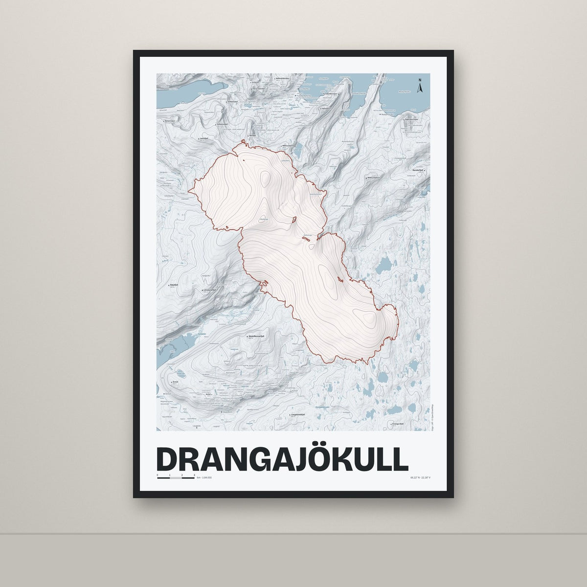 Drangajökull – Ljóst, rauður