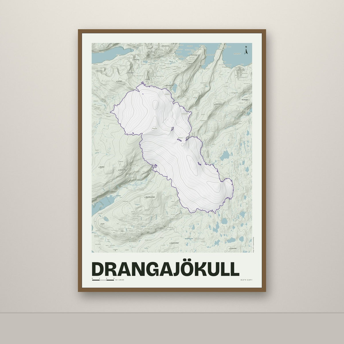 Drangajökull – Mosi, lúpínufjólublár