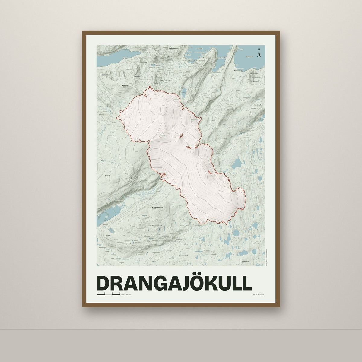 Drangajökull – Mosi, rauður