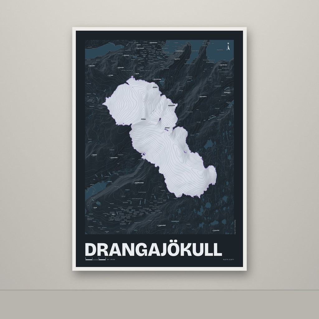 Drangajökull – Nótt, lúpínufjólublár