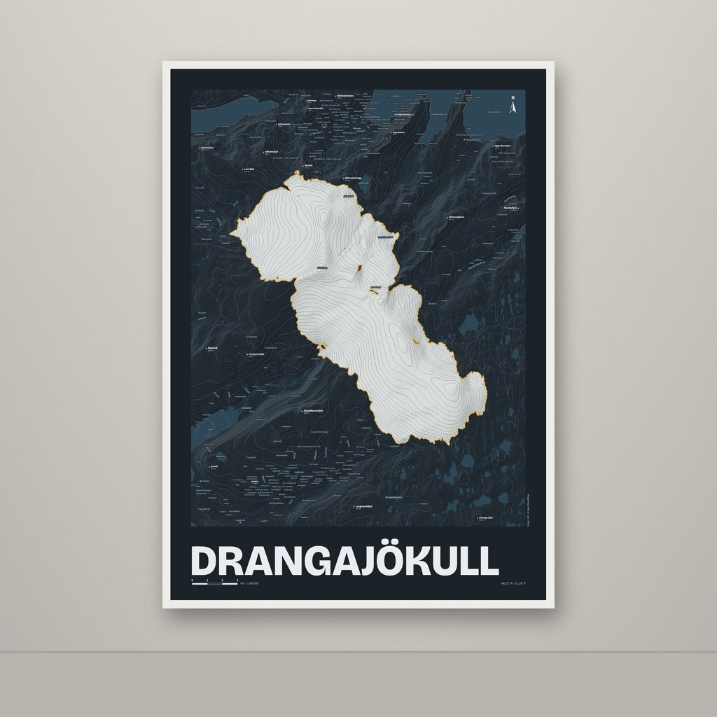 Drangajökull – Nótt, okkurgulur