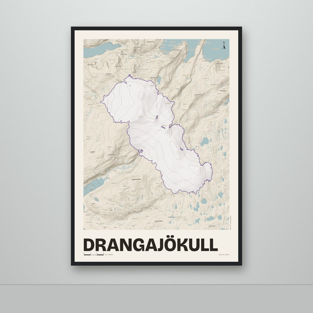 Drangajökull – Sandur, lúpínufjólublár
