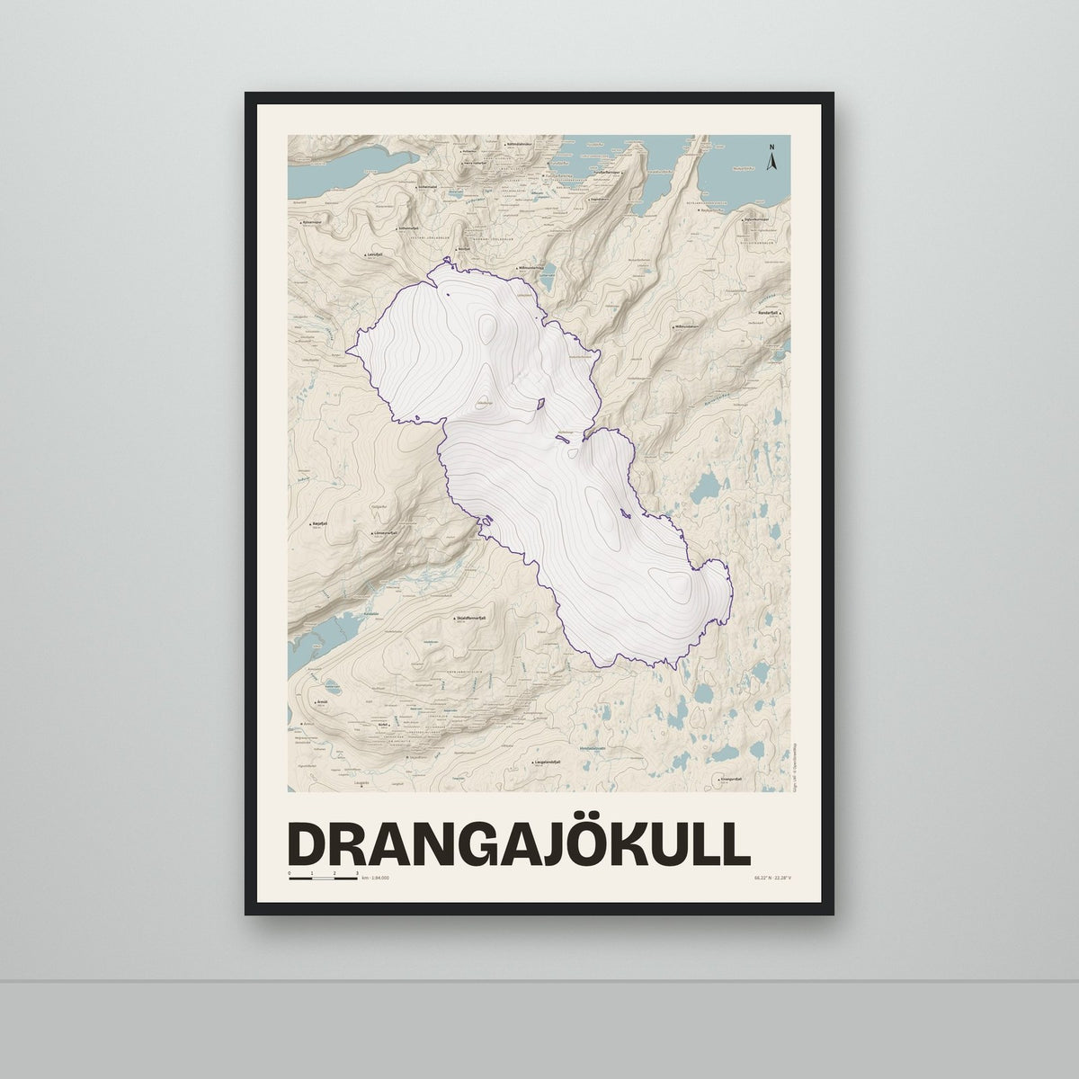 Drangajökull – Sandur, lúpínufjólublár