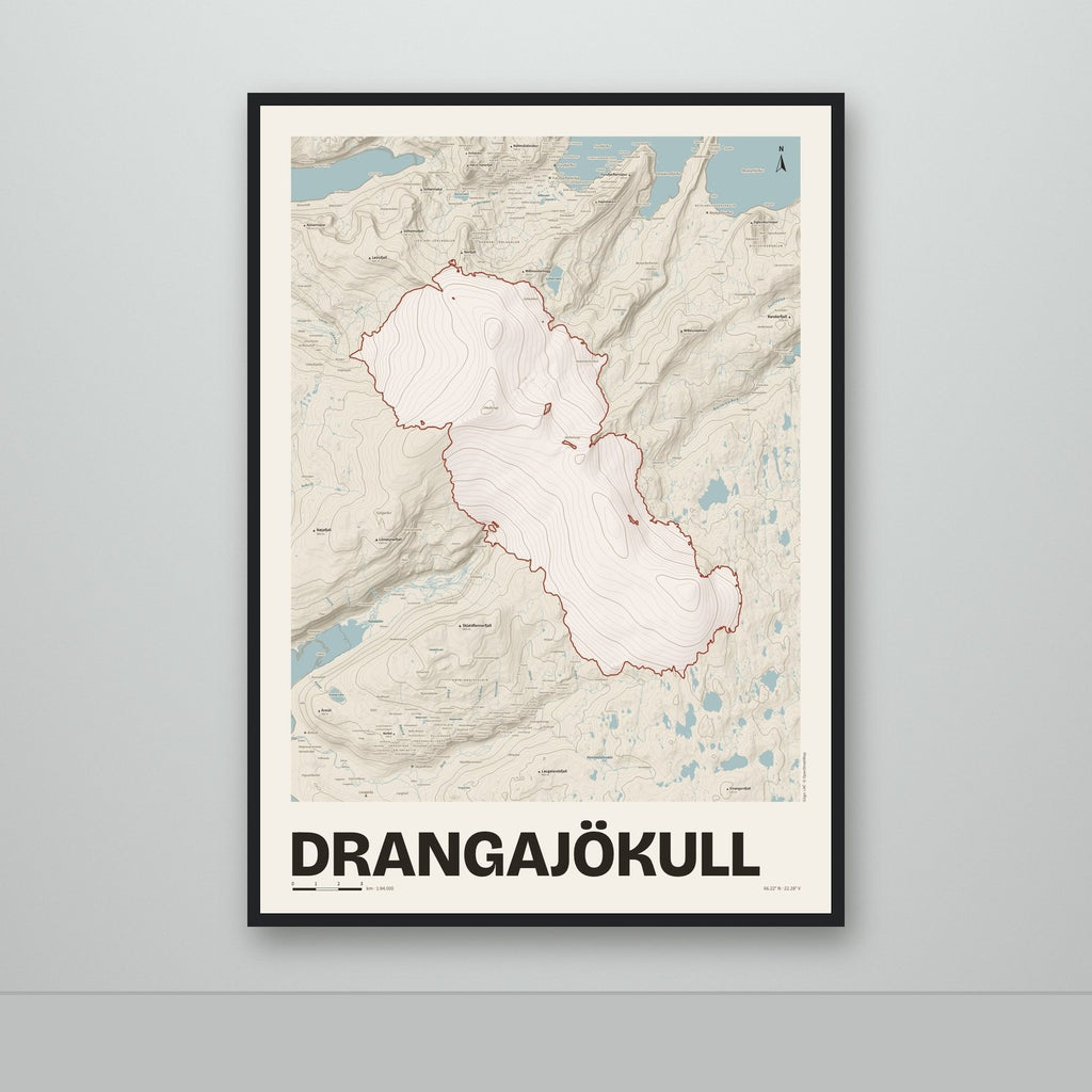 Drangajökull – Sandur, rauður